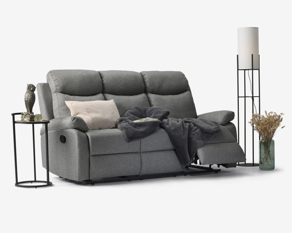 Sofa 3 Pers. m. Recliner Funktion