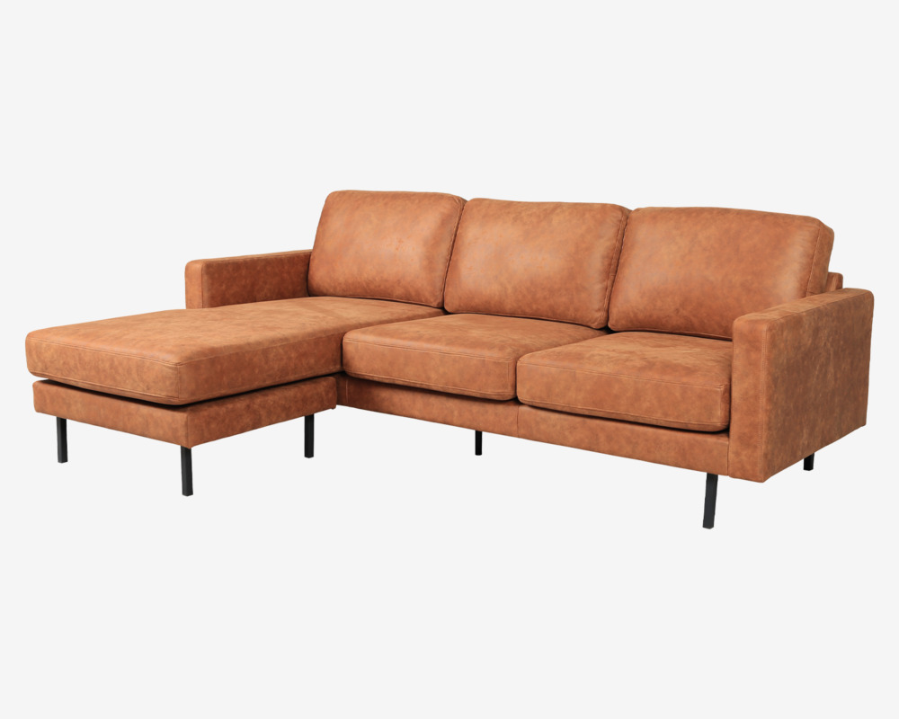 Sofa m/Chaiselong Vendbar