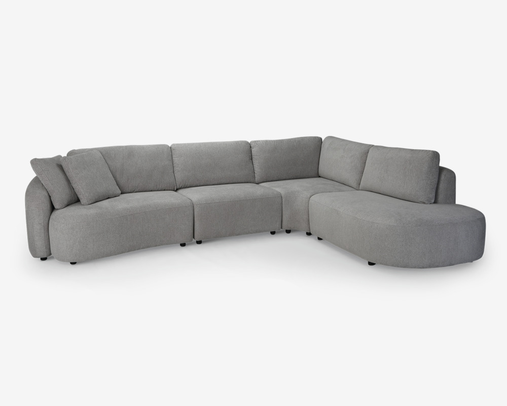 Hjørnesofa m/Open End Højre Beige