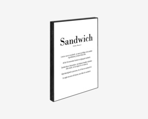 Klods Sandwich 15x21 cm