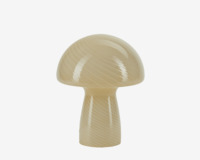 /bordlampe-mushroom-gul-h23-cm
