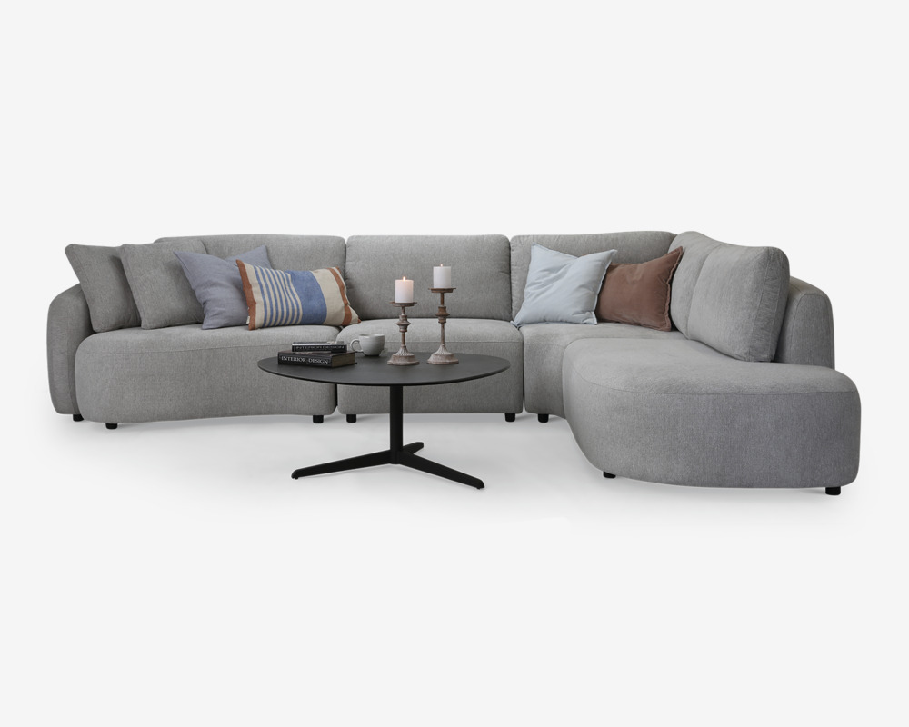 Hjørnesofa m/Open End Højre Beige