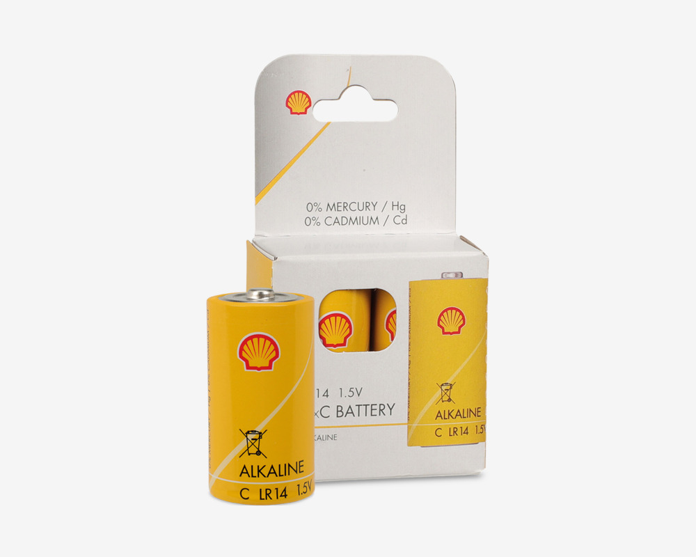 Batterier Alkaline C 2 Stk. 