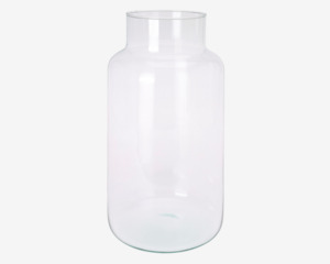 Glas Vase H.35cm