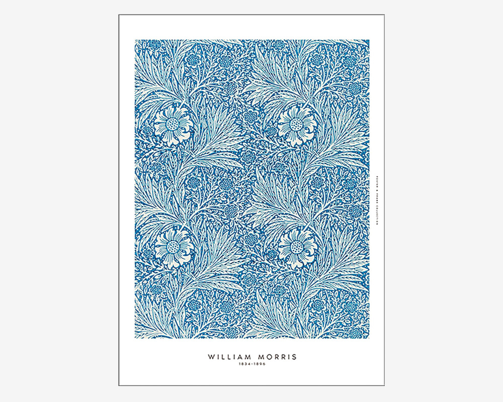 Plakat Blues - William Morris 