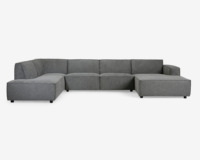 /sofa-u-shape-venstrevendt-graa