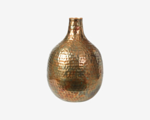 Vase Hamret Antik H.30 cm 