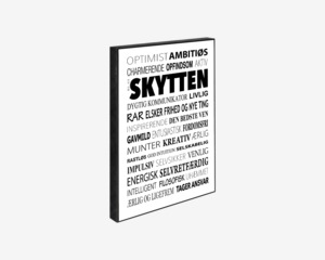 Klods Skytten 15x21 cm