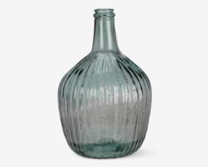 Vase Transparent Sort 19x32,5 cm 