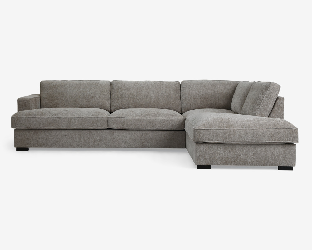 Sofa M/Open End Beige Højrevendt