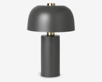 Bordlampe Lulu Coal H.37 cm 