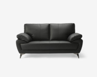 /sofa-2-pers-sort-kunstlaeder-pu