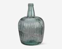 Vase Transparent Sort 22,5x36,3 cm 