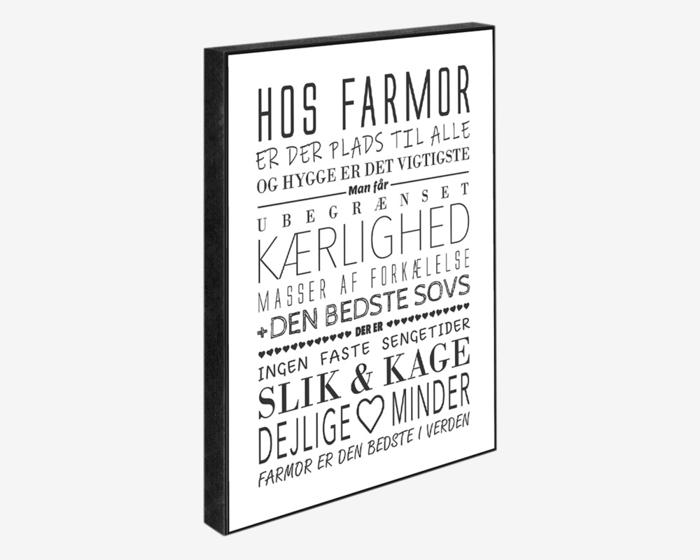 Klods Hos Farmor 15x21 cm